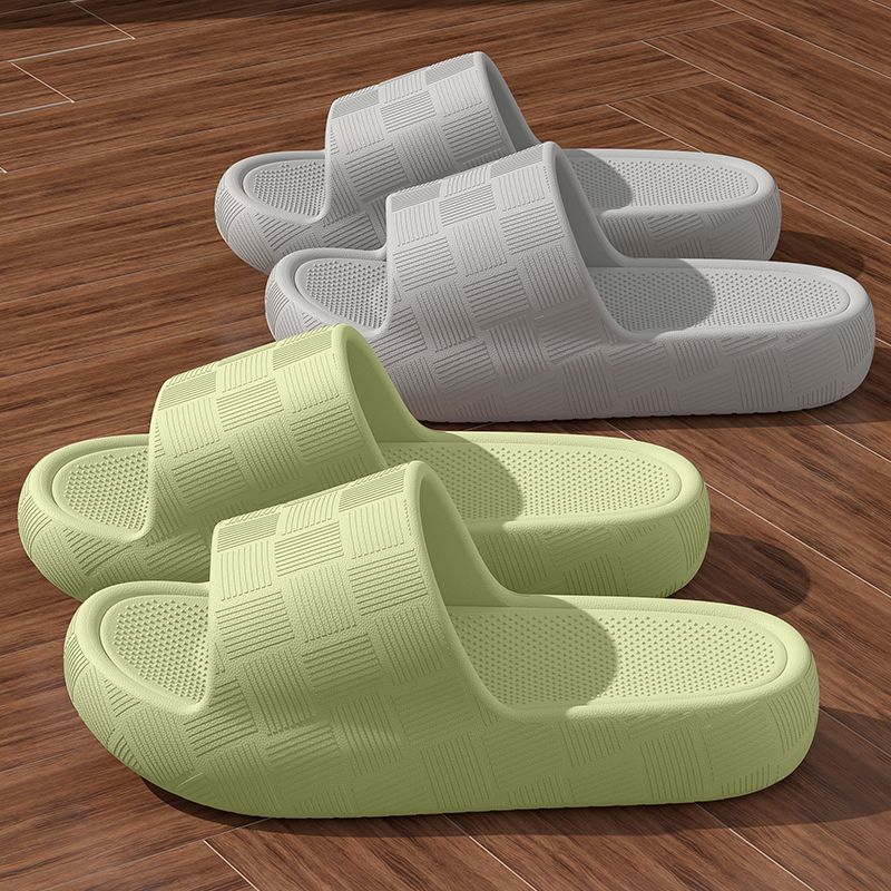 Home & Bathroom Anti-Slip Thick Bottom Slippers for Men and Women