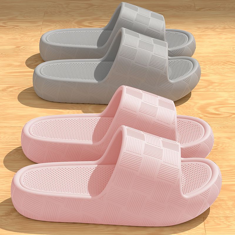 Home & Bathroom Anti-Slip Thick Bottom Slippers for Men and Women