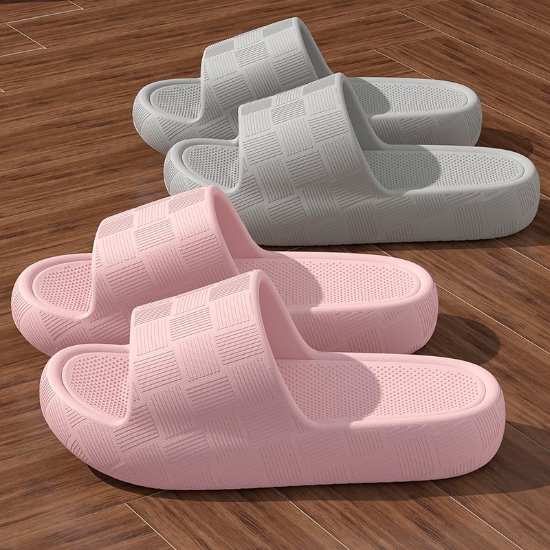 Home & Bathroom Anti-Slip Thick Bottom Slippers for Men and Women