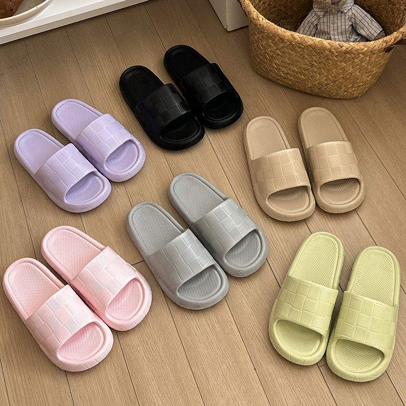 Home & Bathroom Anti-Slip Thick Bottom Slippers for Men and Women