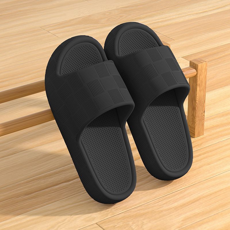 Home & Bathroom Anti-Slip Thick Bottom Slippers for Men and Women