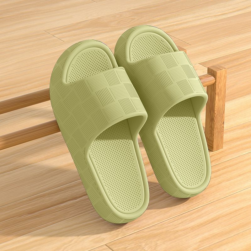 Home & Bathroom Anti-Slip Thick Bottom Slippers for Men and Women