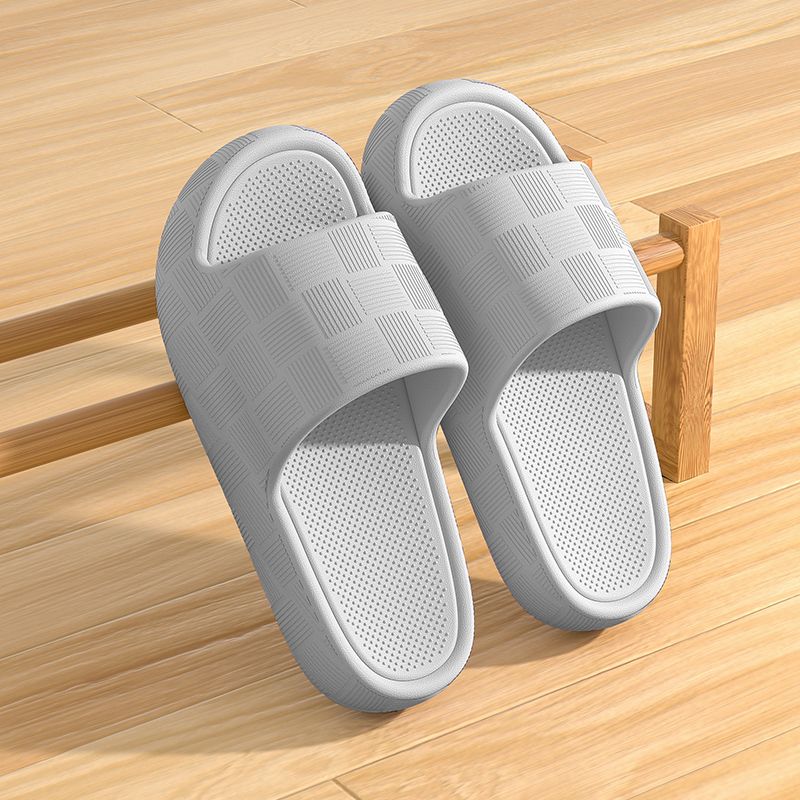 Home & Bathroom Anti-Slip Thick Bottom Slippers for Men and Women