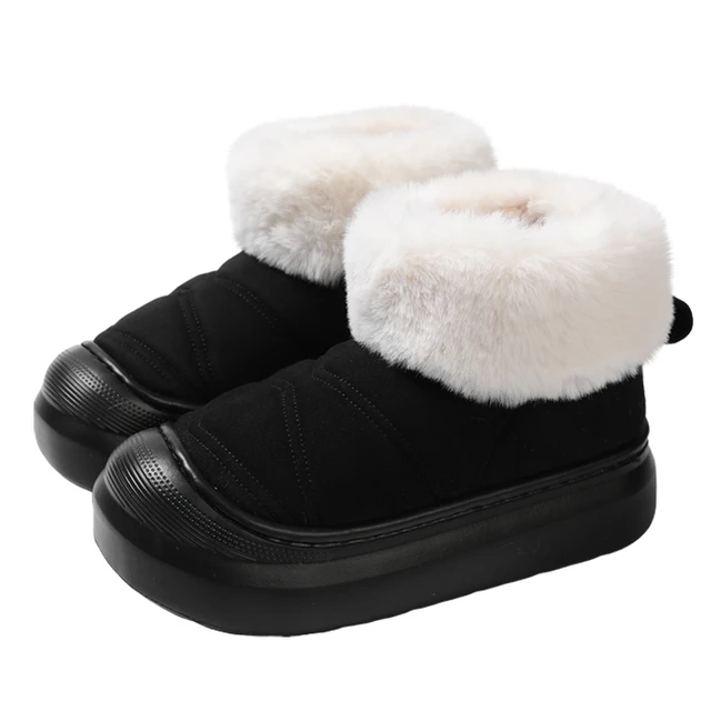 Ankle Plush Snow Boots