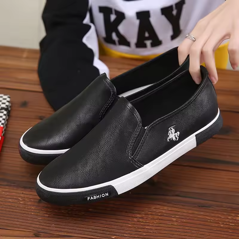 Newest Leather Casual Shoes Men Comfortable Loafers