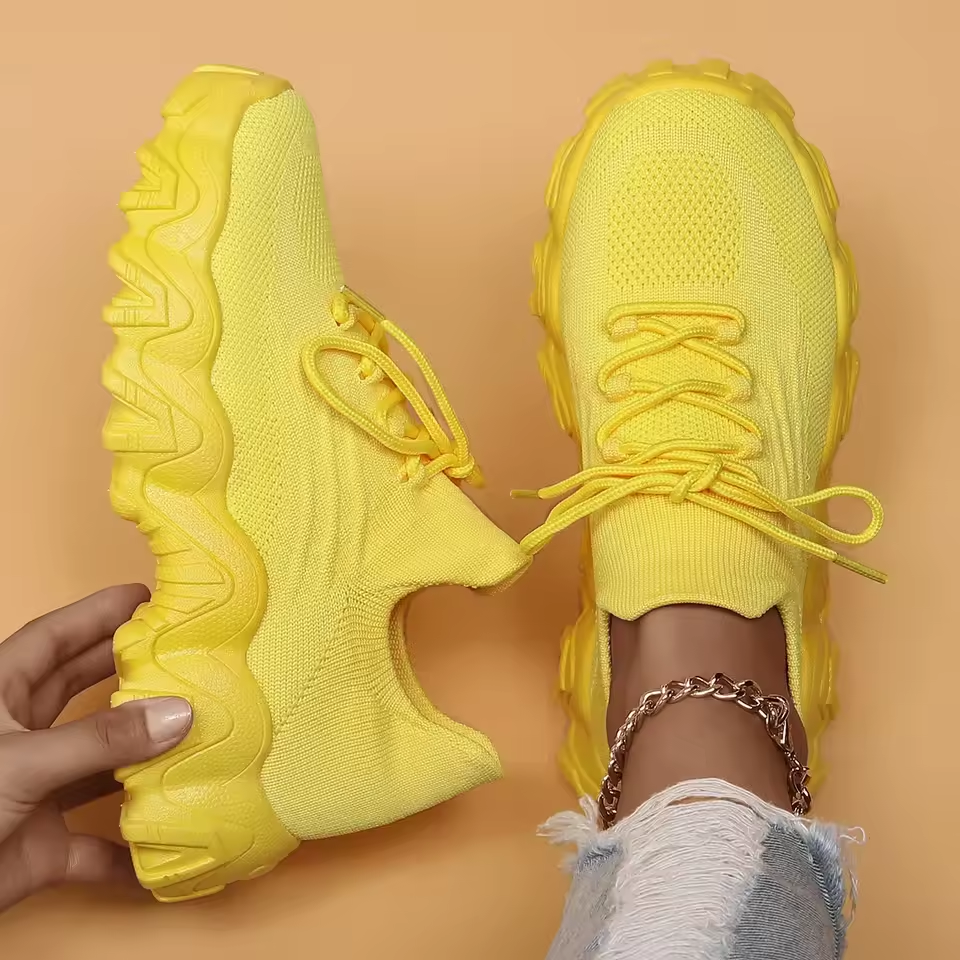 New Women Mesh Breathable Casual Sneakers
