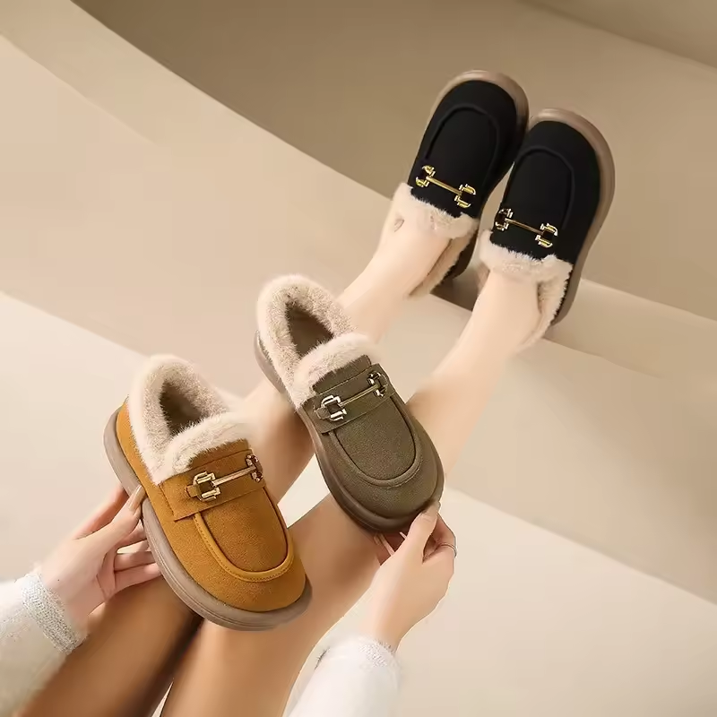 Winter New Flat Slippers for Women