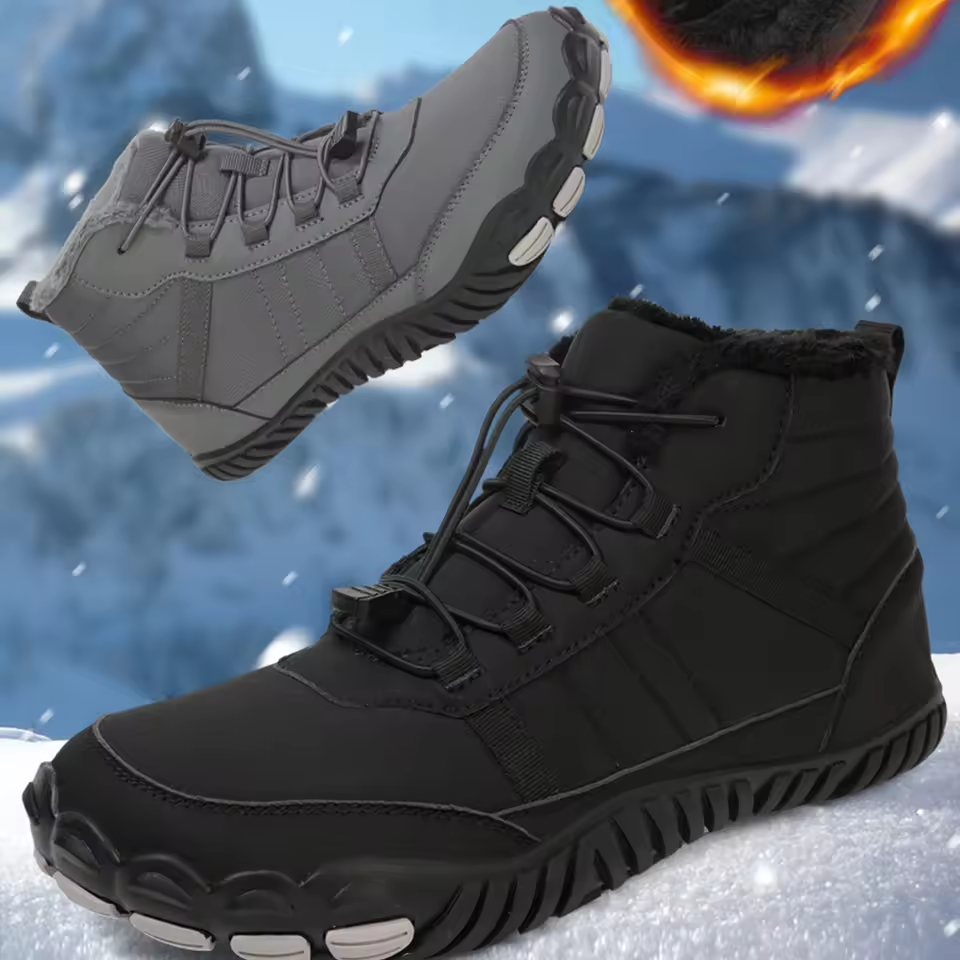 Minimalist Ankle Boots Lightweight Thermal Snow Sneakers For Outdoor