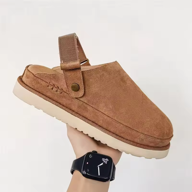 Warm Platform Women Slippers Casual Home Suede Fur Warm Slippers