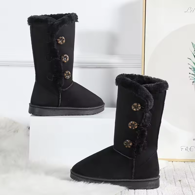 New Style Women's Boots Classic Retro Long Boots