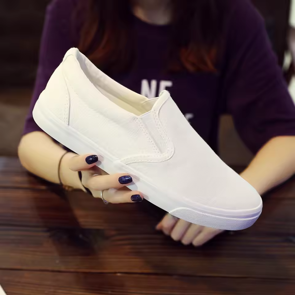 New Canvas Driving Shoes Men Loafers
