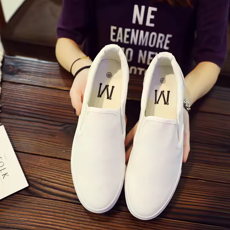 New Canvas Driving Shoes Men Loafers