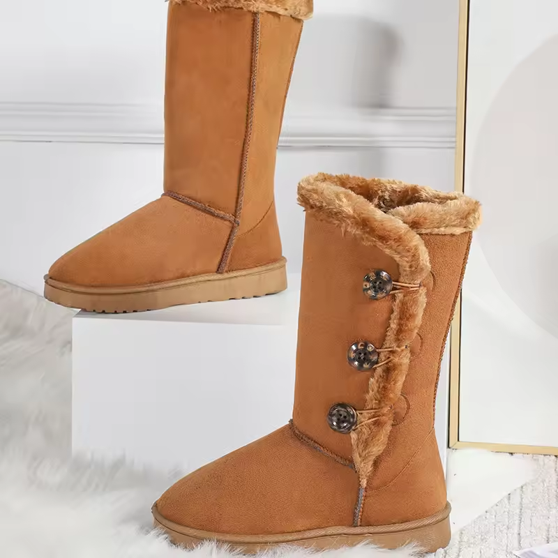 New Style Women's Boots Classic Retro Long Boots