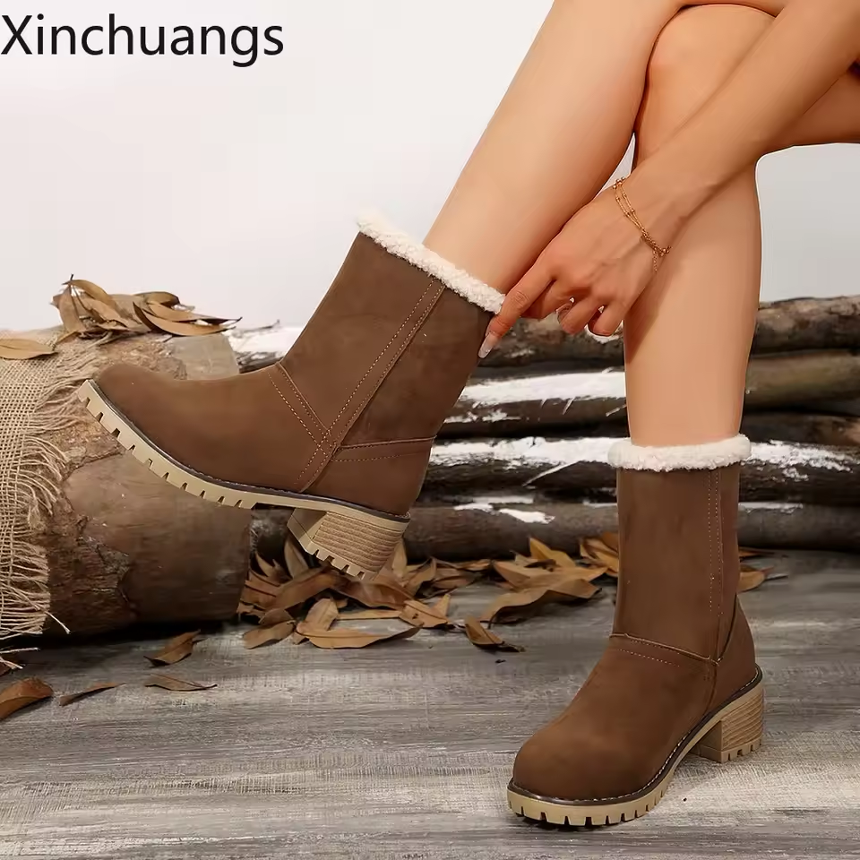 Comfortable Non-Slip Snow Boots For Winter