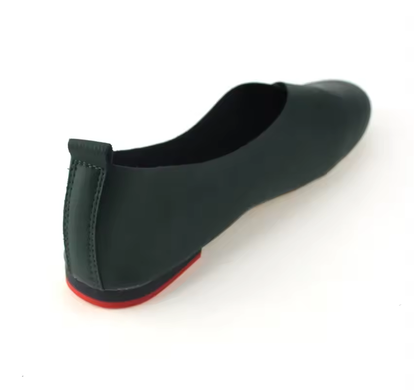 Lightweight Leather Flat Shoes