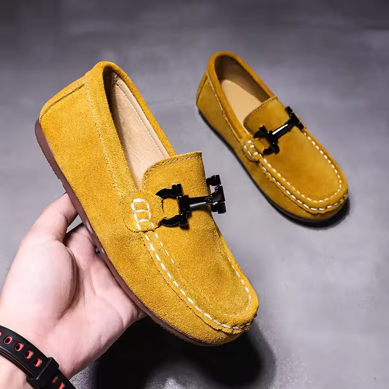 Fashion Kids Shoes Slip-On Loafers Boys Sneakers