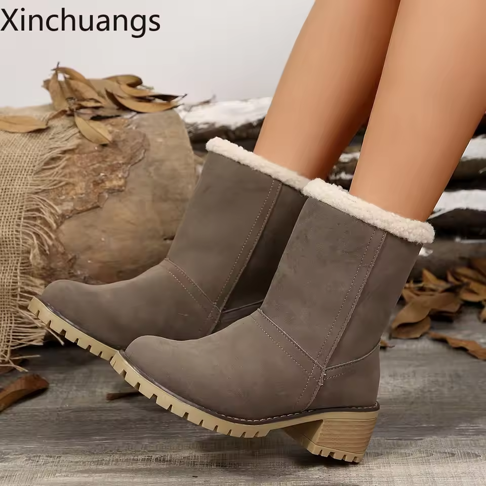 Comfortable Non-Slip Snow Boots For Winter