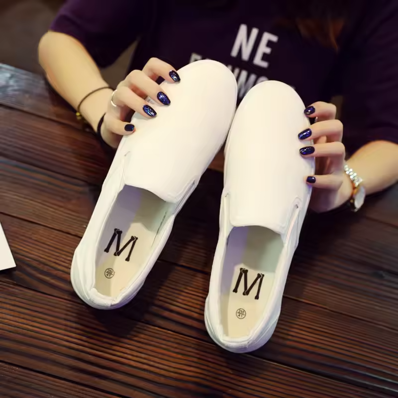 New Canvas Driving Shoes Men Loafers