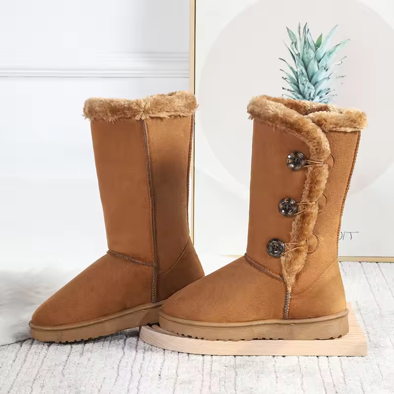 New Style Women's Boots Classic Retro Long Boots