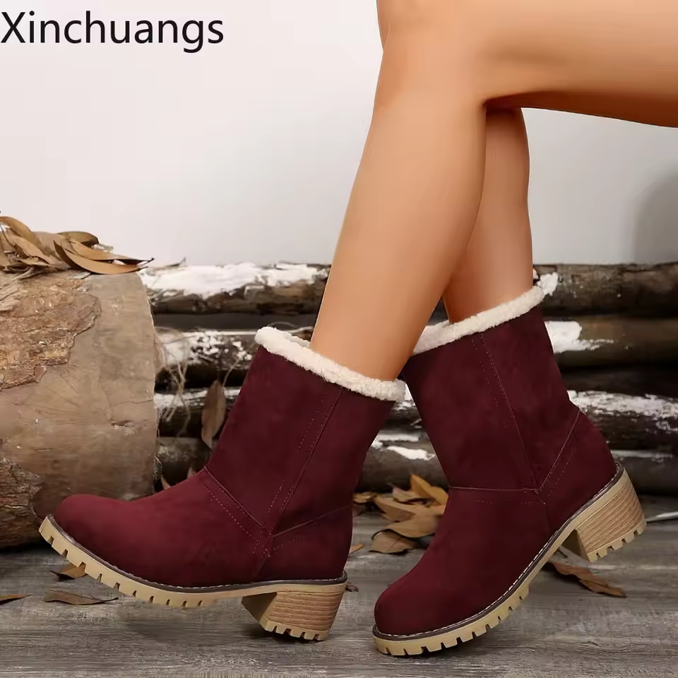 Comfortable Non-Slip Snow Boots For Winter