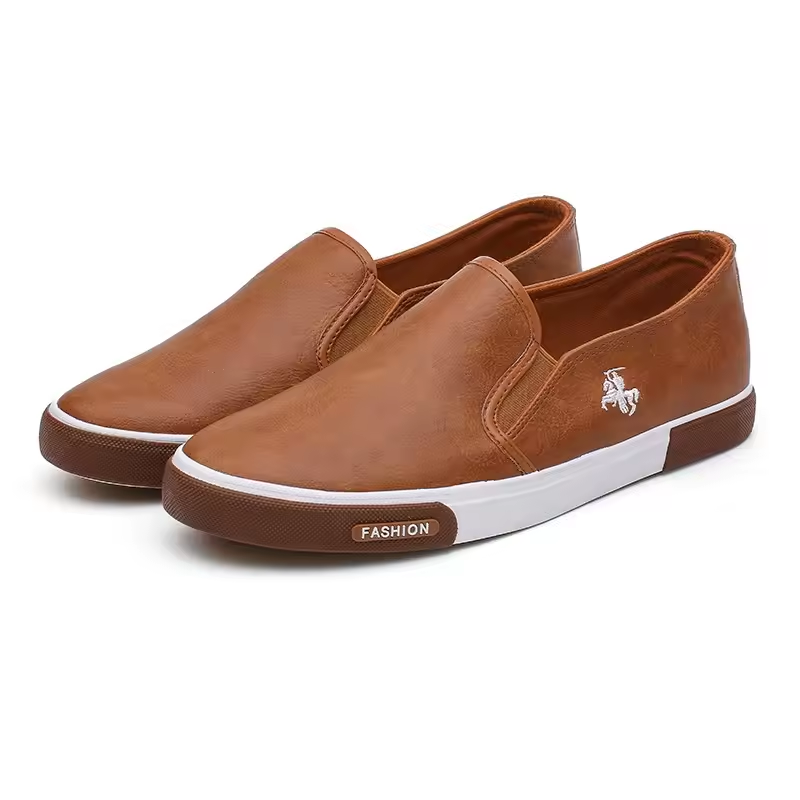 Newest Leather Casual Shoes Men Comfortable Loafers
