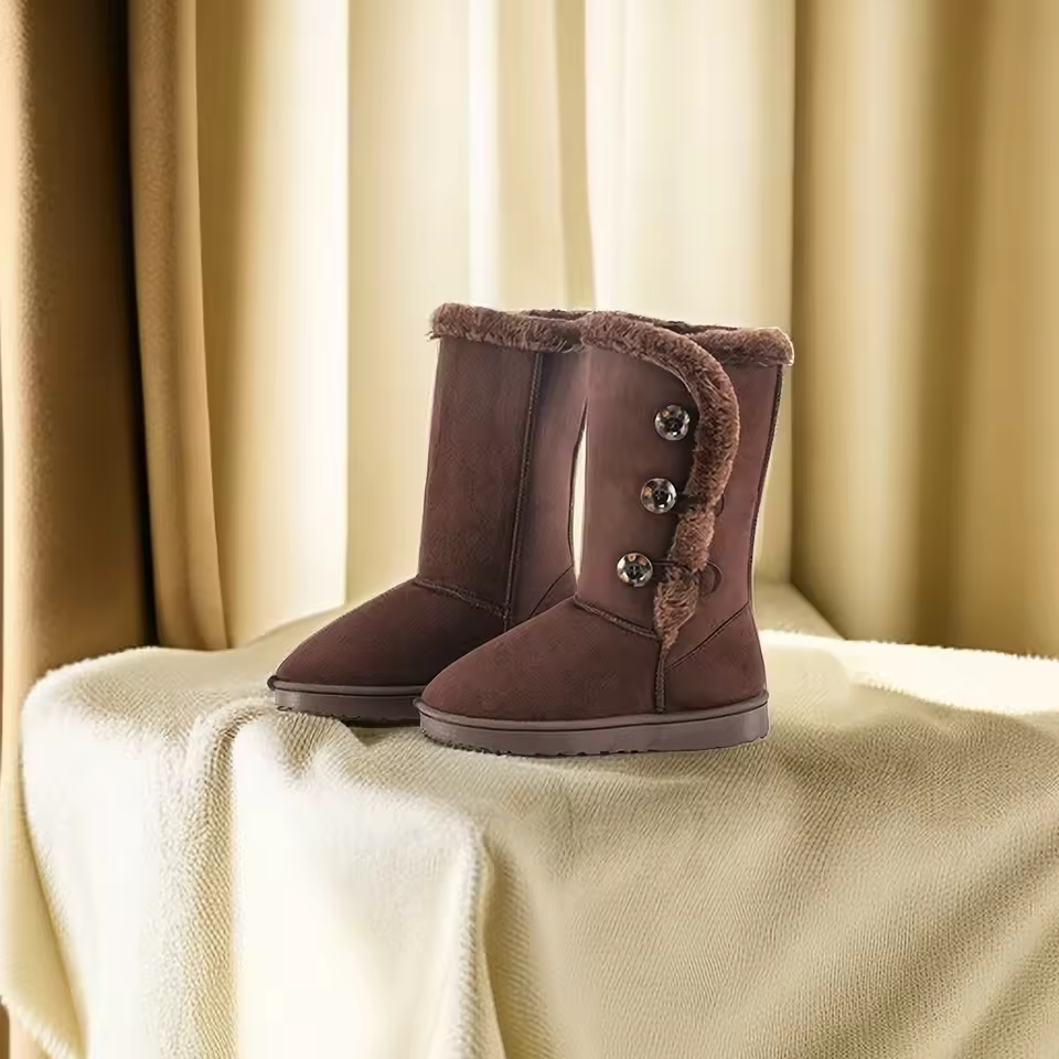 New Style Women's Boots Classic Retro Long Boots