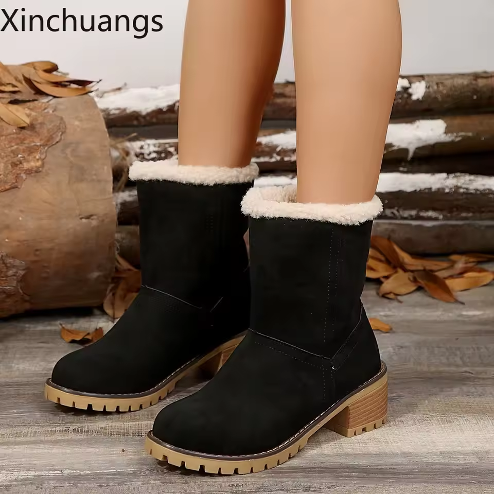 Comfortable Non-Slip Snow Boots For Winter