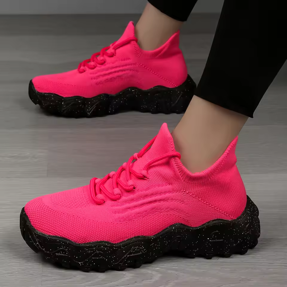 New Women Mesh Breathable Casual Sneakers