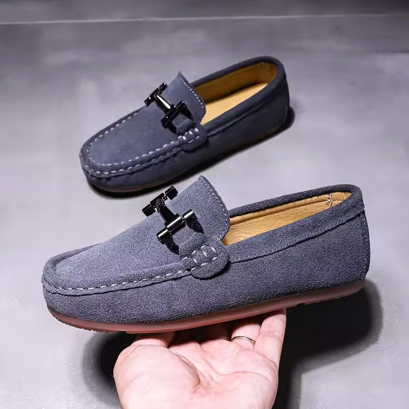 Fashion Kids Shoes Slip-On Loafers Boys Sneakers