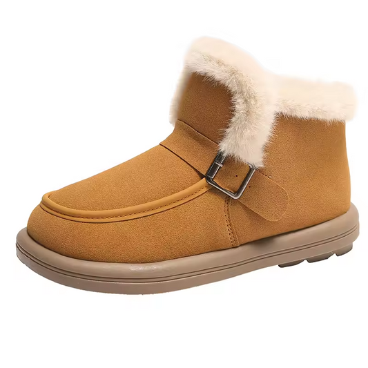 Winter New Women Comfortable Soft Plush Warm Snow Boots Outdoor Indoor