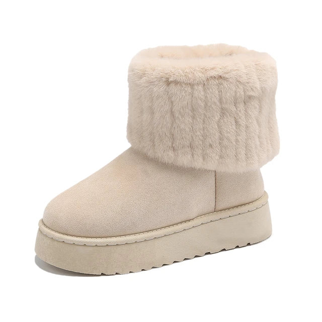Frost Glam Women's Plush Waterproof Boots