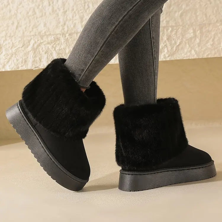 Frost Glam Women's Plush Waterproof Boots