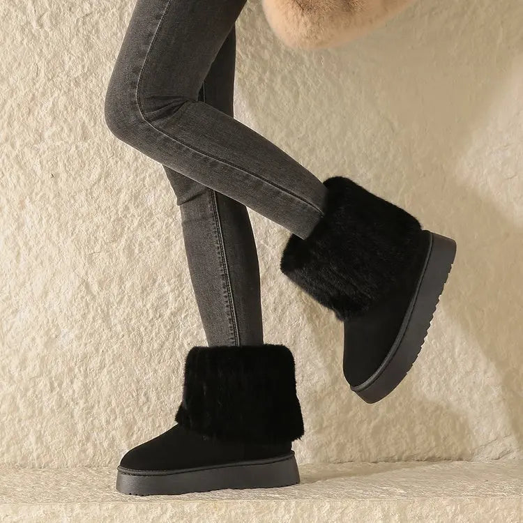 Frost Glam Women's Plush Waterproof Boots