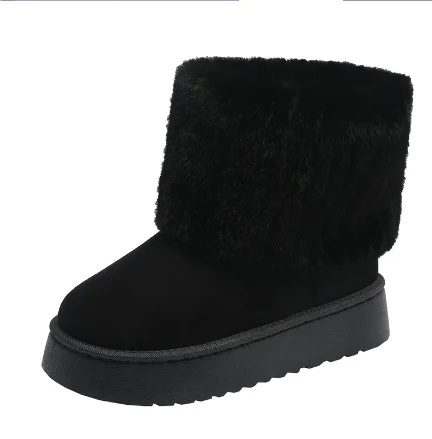 Frost Glam Women's Plush Waterproof Boots