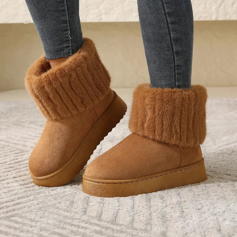Frost Glam Women's Plush Waterproof Boots
