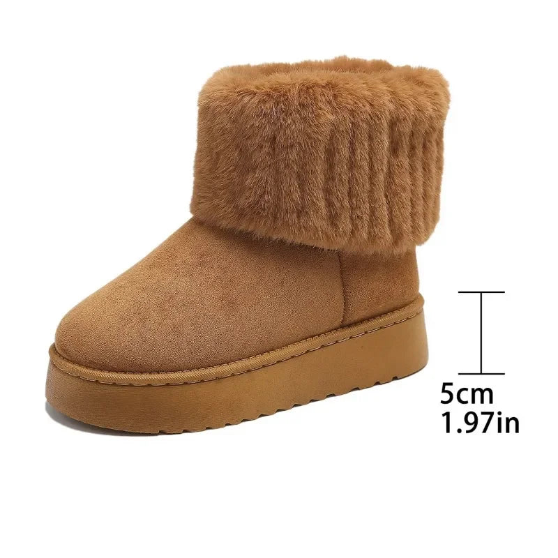 Frost Glam Women's Plush Waterproof Boots