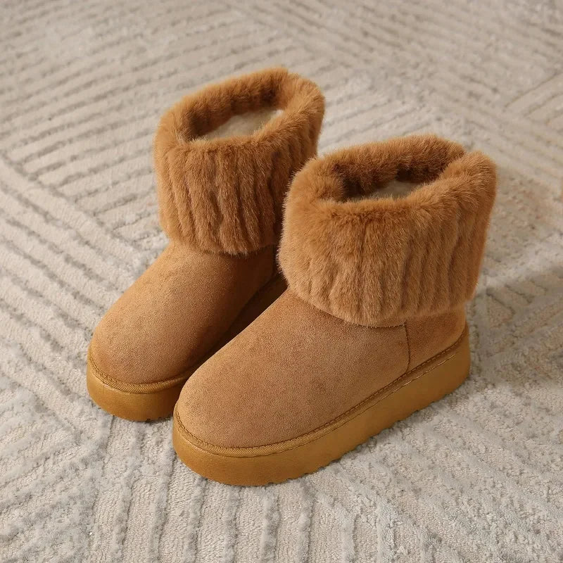 Frost Glam Women's Plush Waterproof Boots