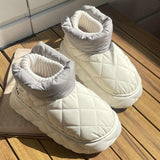 Thick Waterproof Snow Ankle Boots